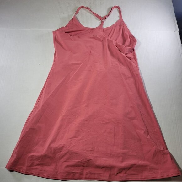 Outdoor Voices Coral Athletic Volley Dress With Shorts Tennis Pickleball Size L - Picture 10 of 10